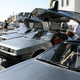 Illustration for article titled DeLorean Fleet Locks S-Foils Into Attack Position On Woodward Avenue